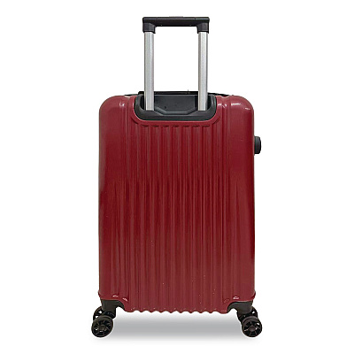 TUCCI FORTE Banda ABS 3-Piece Luggage Set, Red (F000203PCRED)
