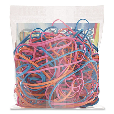 Alliance Rubber Rubber Rubber Reusable Solutions File Bands, Size 117B, Assorted Colors, 50/Pack (509906)