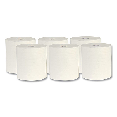 Woodland Center-Pull Paper Towels, 2-Ply, 11.75 x 7.68, White, 6 Rolls/Carton (C700)