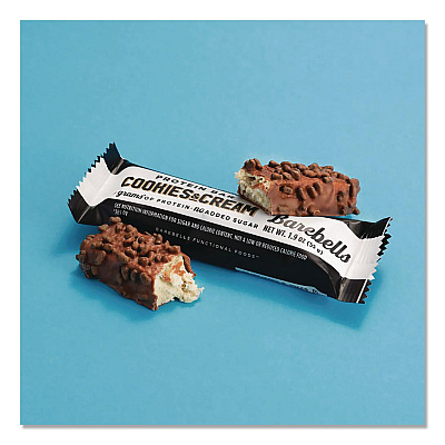 Barebells Cookies and Cream Protein Bars, 1.9 oz Individually Wrapped, 12/Box (VTN42964)