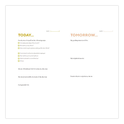 Chronicle Books Guided Journal: Calm the Chaos - A Daily Practice for a More Peaceful Life, White/Gold Cover, (72) 7 x 5 Sheets (978145216995)