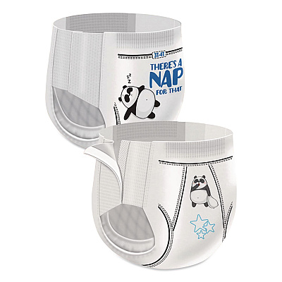 Cuties CutiePants Refastenable Training Pants for Boys, 3T-4T, 32 lbs to 40 lbs, 92/Carton (CR8007)