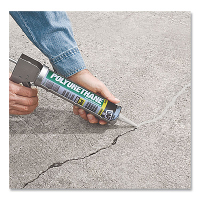 DAP Premium Polyurethane Construction Adhesive Sealant, 10.1 oz Capsule/Cartridge, Black (7079818816)