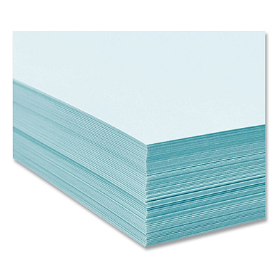 Lettermark Colors 30% Recycled Multipurpose Color Paper, 20 lb Bond Weight, 11 x 17, Blue, 500 Sheets/Ream, 5 Reams/Carton (94287RMCT)