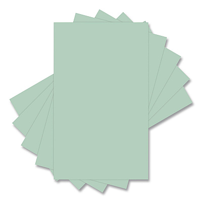 Lettermark Colors 30% Recycled Multipurpose Color Paper, 20 lb Bond Weight, 8.5 x 14, Green, 500 Sheets/Ream, 10 Reams/Carton (94306RMCT)