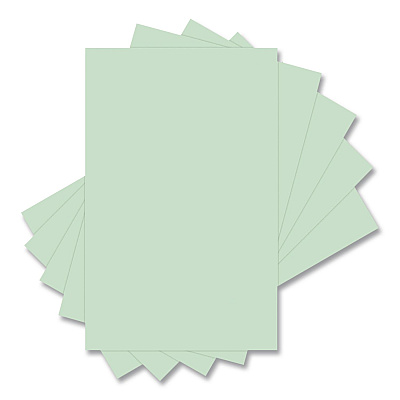Lettermark Colors 30% Recycled Multipurpose Color Paper, 20 lb Bond Weight, 11 x 17, Green, 500 Sheets/Ream, 5 Reams/Carton (94307RMCT)