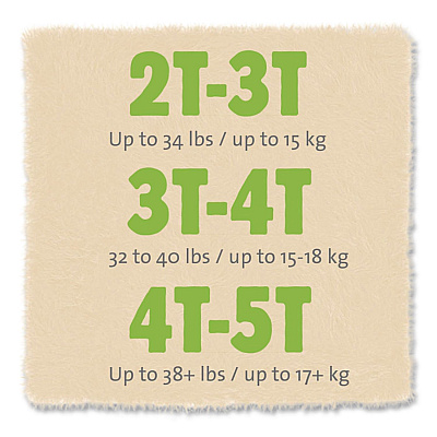 Cuties CutiePants Refastenable Training Pants for Boys, 2T-3T, Up to 34 lbs, 104/Carton (CR7007)