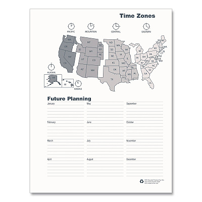 House of Doolittle Recycled Academic Monthly Appointment Planner, 11 x 8.5, Charcoal Gray Cover, 14-Month: July 2025 to Aug 2026 (22650326)