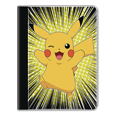 Innovative Designs Licensed Composition Book, Pokemon, Wide/Legal Rule, Multicolor Cover, (100) 9.75 x 7.5 Sheets (716136POKSA)