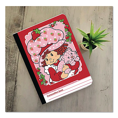 Inkology Licensed Composition Book, Randomly Assorted Strawberry Shortcake Cover Designs, Medium/College Rule, (100) 9.75 x 7.5 Sheets (4679612PDQ)