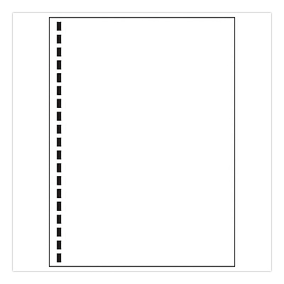 Alliance Rubber Rubber Rubber Punched Laser Cut Sheets, 92 Bright, Side: 19-Hole, 20 lb Bond Weight, 8.5 x 11, White, 500 Sheets/Ream, 5 Reams/Carton (30771)