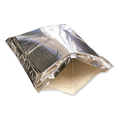 NORTECH Labs Kodiak Pack Insulated Padded Mailer, High-Density Foam, Zip Closure, 12 x 16, Silver, 25 Mailers (KP121625XL)