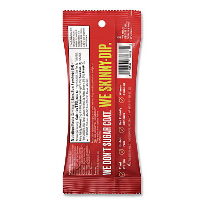 SkinnyDipped Dark Chocolate Peanut Butter Almonds, 1.2 oz Pouch, 10/Box (EDT08380)