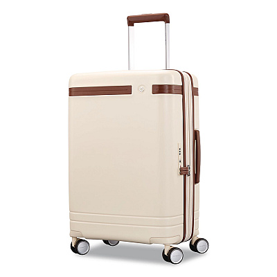 Samsonite Virtuosa Hardside Spinner Suitcase, 10 x 14.5 x 20.5, Off White (1491761627)