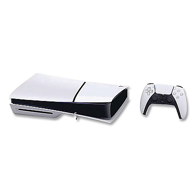 Sony PlayStation 5 Slim Console, White/Black (8816899)