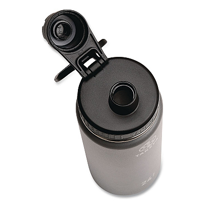 TAKEYA Originals Stainless Steel Vacuum Insulated Water Bottle, 24 oz, Graphite (50045)