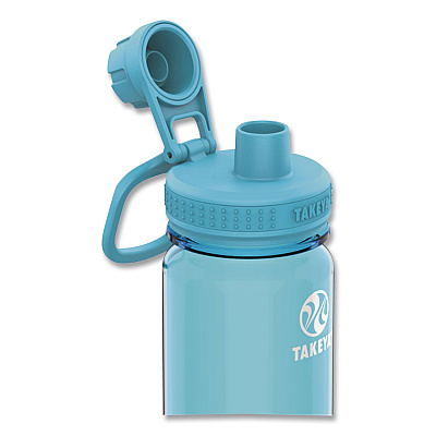 TAKEYA Tritan Plastic Water Bottle, 24 oz, Breezy Blue (50401)