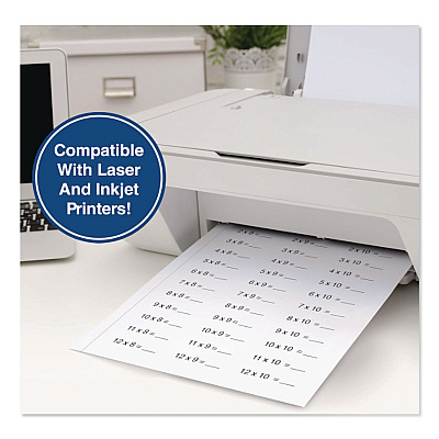 Printworks Perforated Paper, 92 Bright, Perforated 0.5" from Left, 24 lb Bond Weight, 8.5 x 11, White, 500 Sheets/Ream, 5 Reams/Carton (04112P)