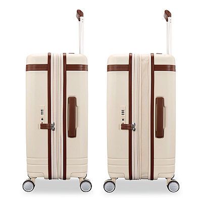 Samsonite Virtuosa Hardside Spinner Suitcase, 10 x 14.5 x 20.5, Off White (1491761627)