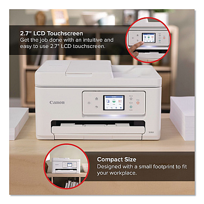 Canon PIXMA TR7820 Inkjet Printer, Copy/Print/Scan (6258C002)