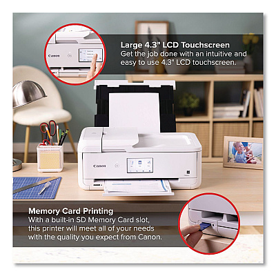 Canon PIXMA TS9521Ca Inkjet Printer, Copy/Print/Scan (2988C052)