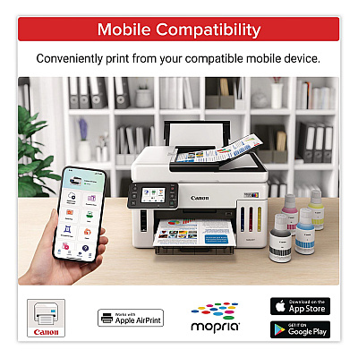 Canon MegaTank GX6120 All-in-One Printer, Copy/Print/Scan (6882C002)