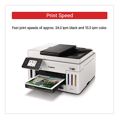 Canon MegaTank GX6120 All-in-One Printer, Copy/Print/Scan (6882C002)