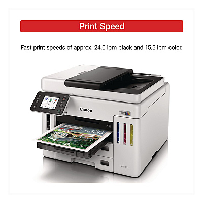 Canon MegaTank GX7120 All-in-One Printer, Copy/Fax/Print/Scan (6880C002)