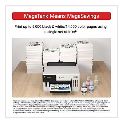 Canon MAXIFY GX5120 Wireless Inkjet Printer (6884C002)