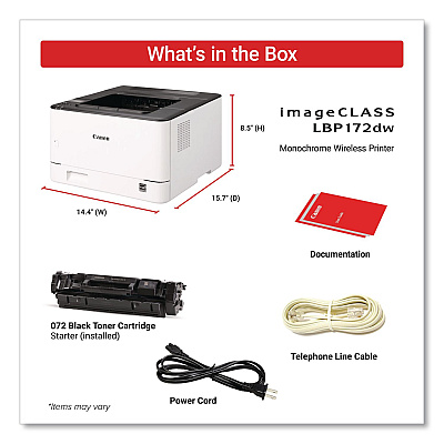 Canon imageCLASS LBP172DW Wireless Laser Printer (6353C004)
