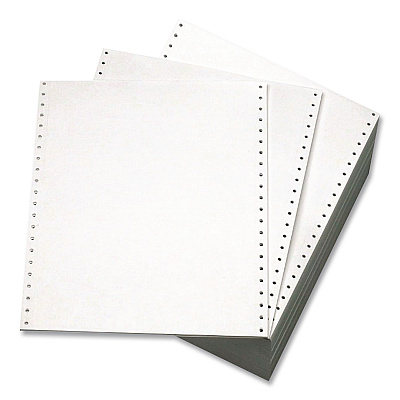 Xerox Premium Continuous Print Computer Paper, 1-Part, 92 Bright, 20 lb Bond Weight, 9.5 x 11, 2,300/Carton (266841)