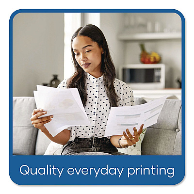 Boardwalk High-Bright Multipurpose Paper, 96 Bright, 20 lb Bond Weight, 8.5 x 11, White, 500 Sheets/Ream, 10 Reams/Carton (91200)