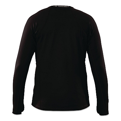 ergodyne N-Ferno 6435 Midweight Long Sleeve Base Layer Shirt, Small, Black (40202)