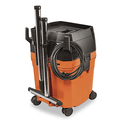 Turbo II HEPA Dust Extractor Set, 8.4 gal Tank Capacity, Orange/Black (92036060990)