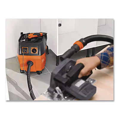 Turbo II Wet/Dry Vacuum/Dust Extractor, 8.4 gal, Orange/Black (92036236090)