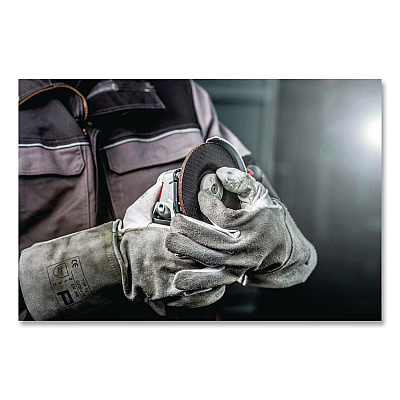 WEP 19-150 Q M-Brush Angle Grinder, 6" Wheel, 9,600 RPM, 14.5 A (613111420)