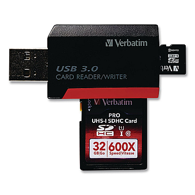 Verbatim USB 3.0 Pocket Card Reader (98538)