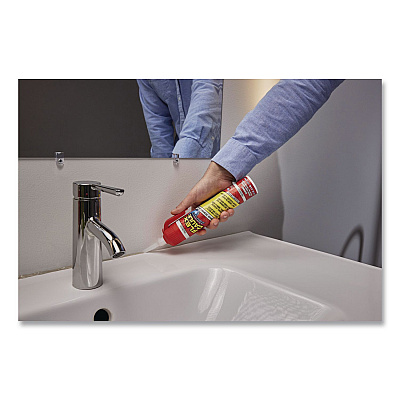 Flex Caulk Hi-Performance Hybrid Caulk, 6.6 oz Aerosol Can, Dries Clear, 4/Carton (CFSCLRR675)