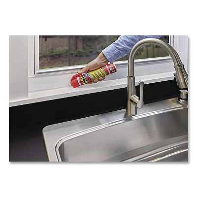 Flex Caulk Hi-Performance Hybrid Caulk, 6.6 oz Aerosol Can, Dries Clear, 4/Carton (CFSCLRR675)