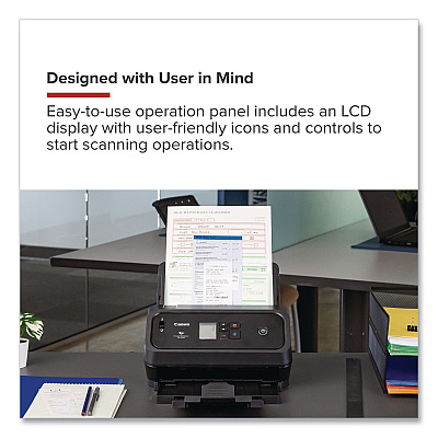 Canon imageFORMULA DR-C350, 600 dpi Optical Resolution, 100-Sheet Duplex Auto Document Feeder (7290C002)