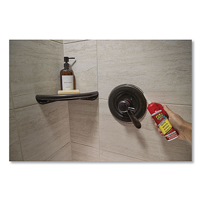 Flex Caulk Hi-Performance Hybrid Caulk, 4.6 oz Aerosol Can, Dries White, 4/Carton (CFSWHTR100)