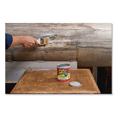 Flex Seal Liquid Rubber Sealant Coating Liquid, 16 oz Can, Dries Clear, 6/Carton (LFSCLRR16)