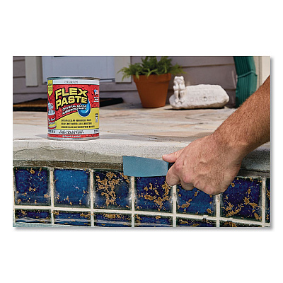 Flex Paste Super Thick Rubberized Paste, 26 oz Can, Dries Clear, 4/Carton (PFSCLRR32)