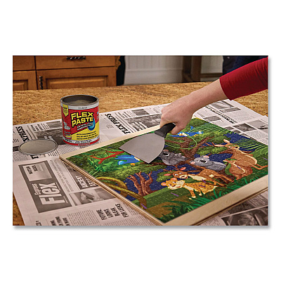 Flex Paste Super Thick Rubberized Paste, 26 oz Can, Dries Clear, 4/Carton (PFSCLRR32)