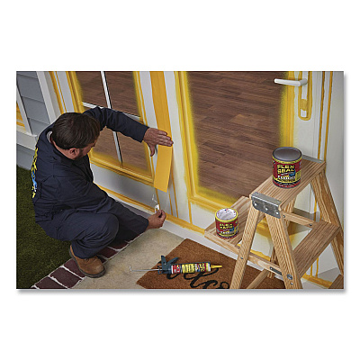 Flex Tape Removable Rubberized Waterproof Flood Protection Tape, 7.5" x 50 ft, Yellow, 2/Carton (RTSYELR0850)