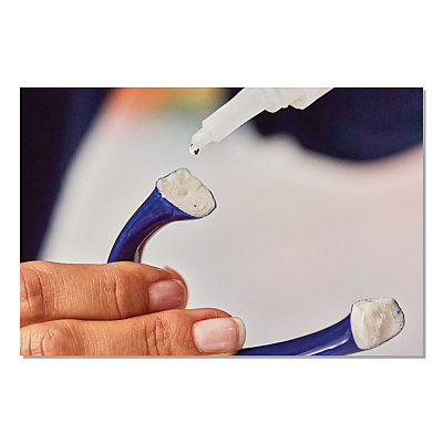 Flex Super Glue, Precision Tip, Gel, 0.7 oz, Dries Clear, 8/Carton (SGGELB20)