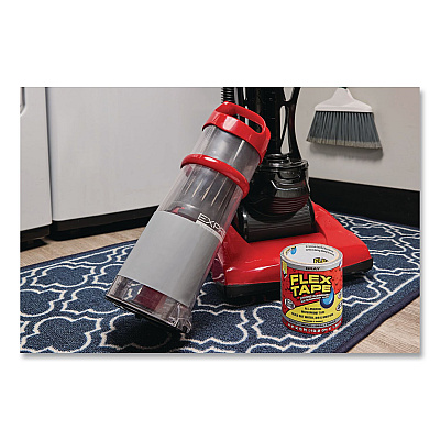 Flex Tape Strong Rubberized Waterproof Tape, 4" Core, 39 mil Thick, 4" x 5 ft, Gray, 4/Carton (TFSGRYR0405)