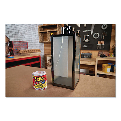 MAX Strong Rubberized Waterproof Tape, 4" Core, 39 mils Thick, 4" x 25 ft, Clear, 3/Carton (TFSMAXCLR04)
