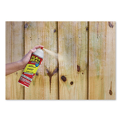 Flex Seal Liquid Rubber Sealant Coating Aerosol, 5 oz Aerosol Can, Dries Clear, 6/Carton (FSCLRR08)