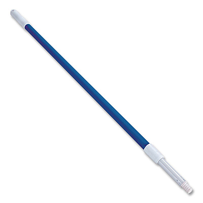 Carlisle Metal Telescopic Handle, 1" x 34", Blue, 12/Carton (36545000CT)